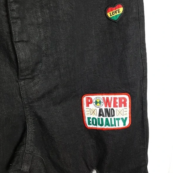 Cross Colours Patch Denim Jeans